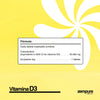 Vitamina D3 - Comprimido Masticable de 4000 UI - Zempure