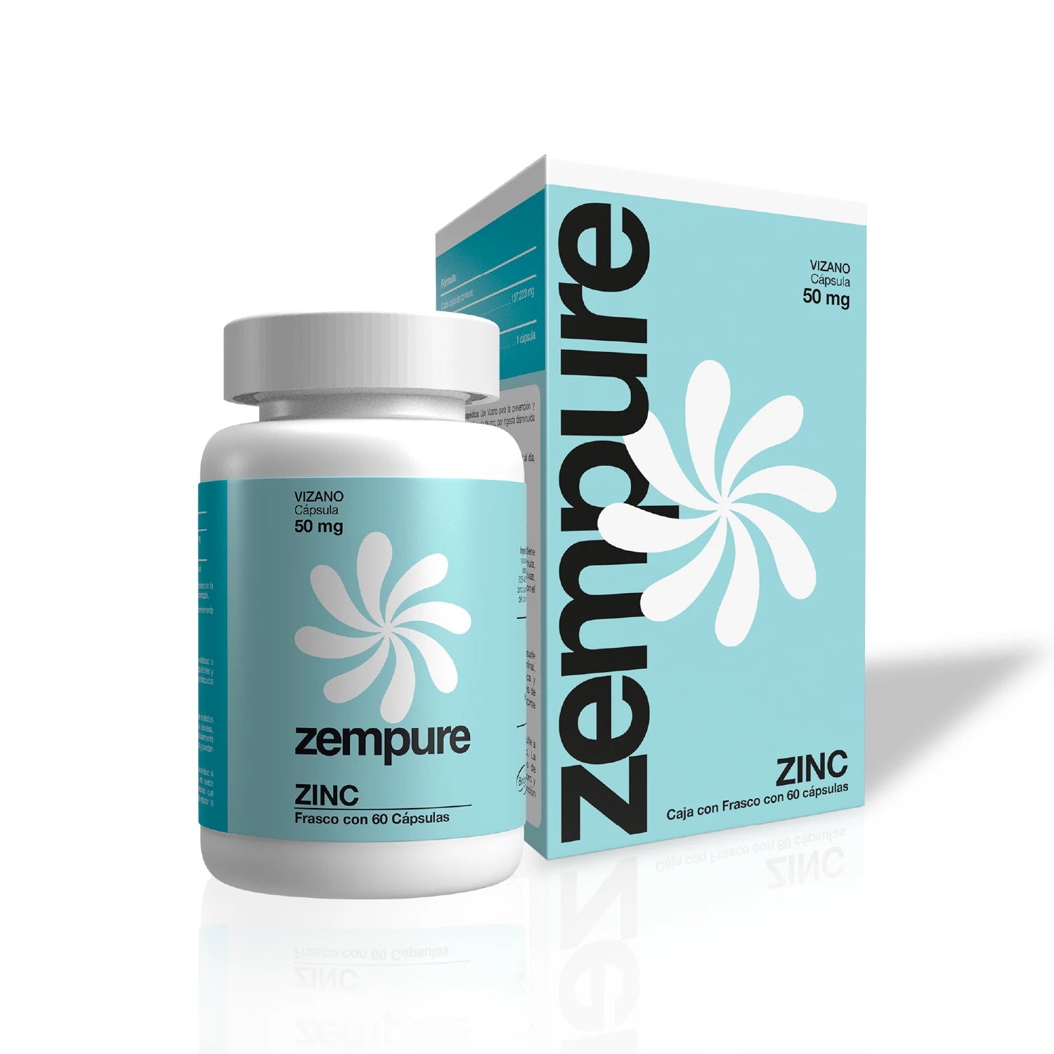 ⁠Zinc - Cápsulas de 50 mg - Zempure