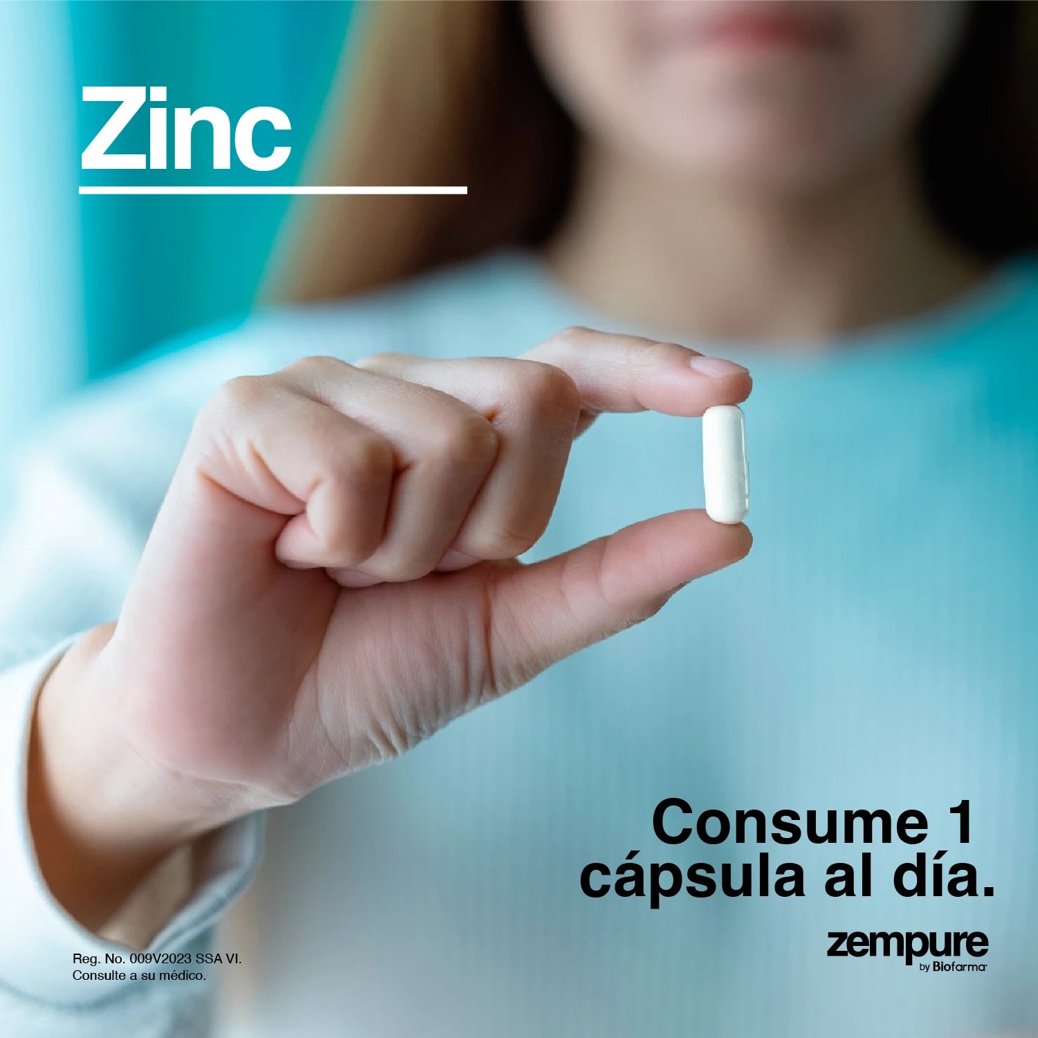⁠Zinc - Cápsulas de 50 mg - Zempure